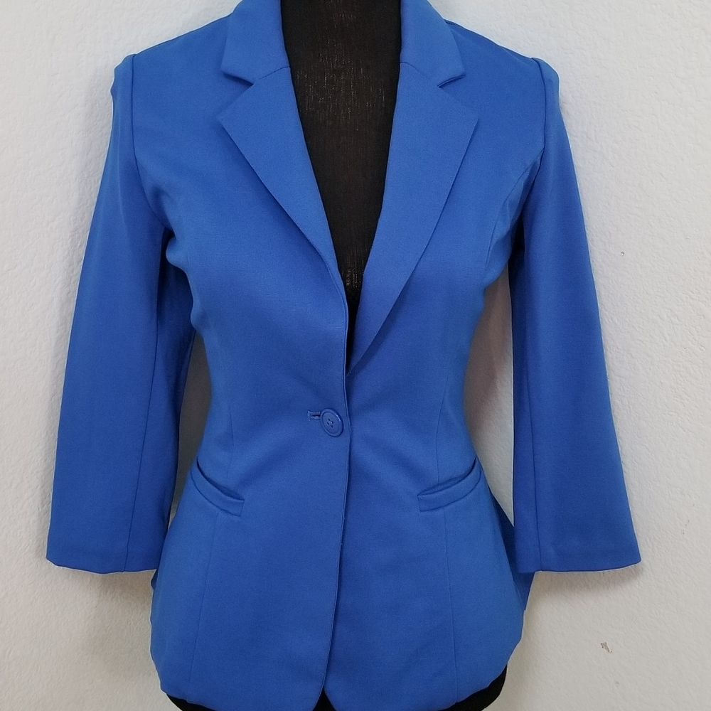 Blue blazer